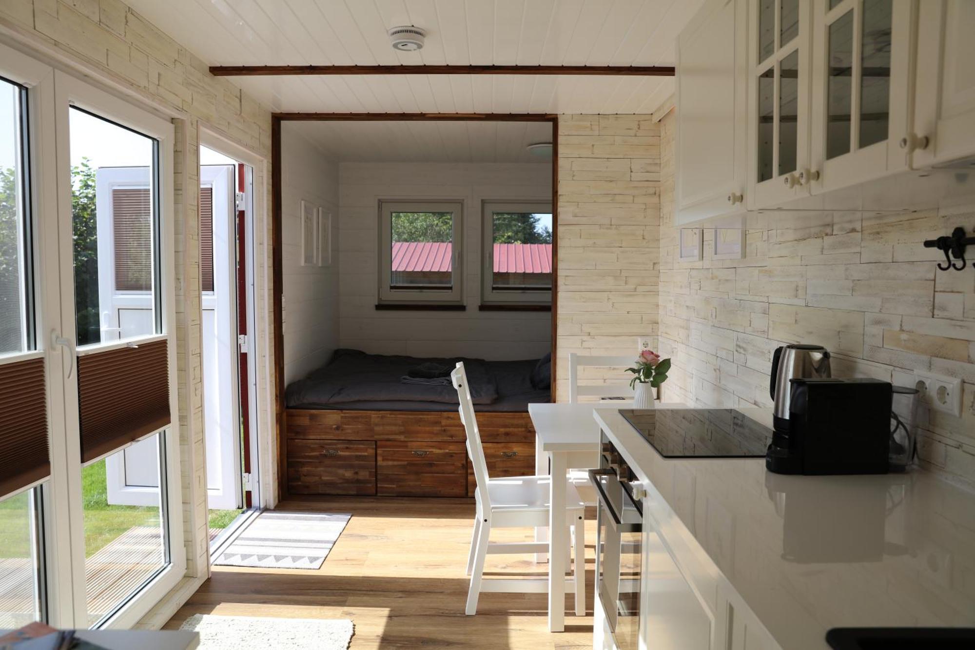 Ostsee Tiny Haus Barth Ngoại thất bức ảnh