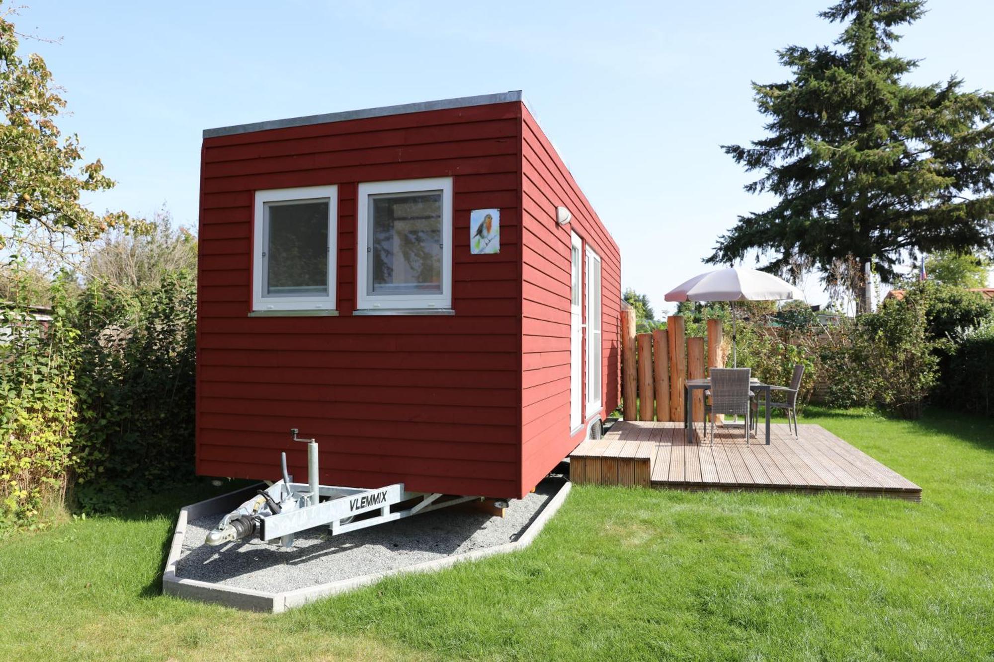 Ostsee Tiny Haus Barth Ngoại thất bức ảnh